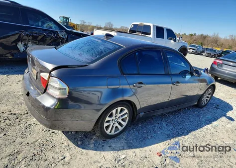 2007 BMW 328 I z USA, uszkodzony, nr VIN WBAVA335X7PV65611